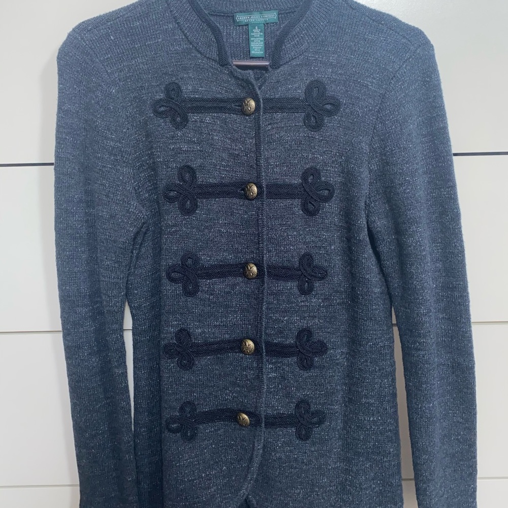 Ralph Lauren button up sweater
